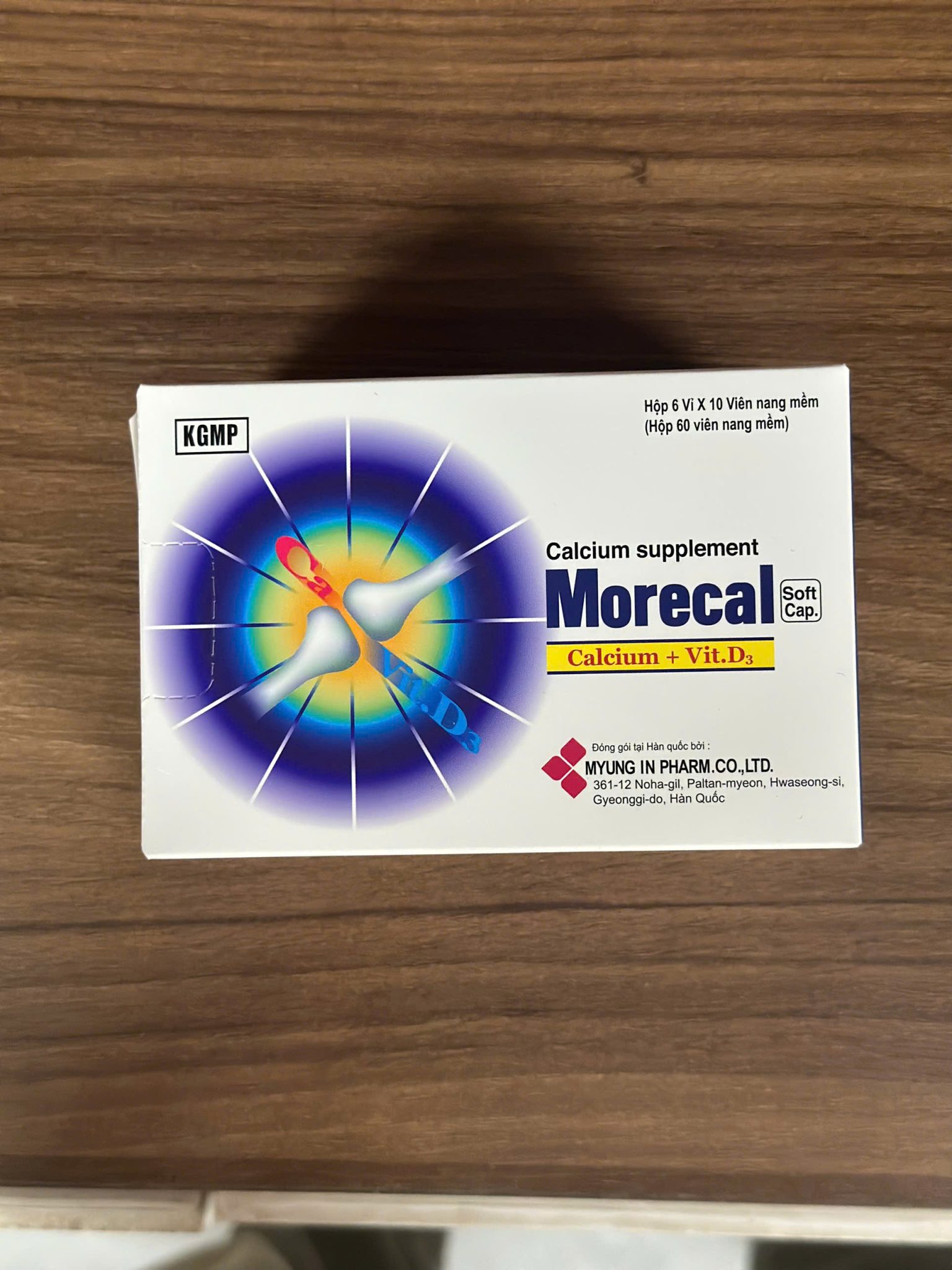 Calcisoft Morecal Soft Cap – Bổ sung Calci và Vitamin D3