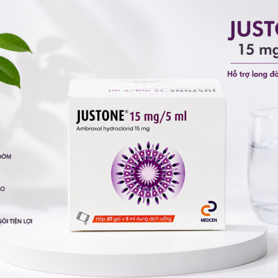 JUSTONE 15mg/5ml Ambroxol Hydroclorid