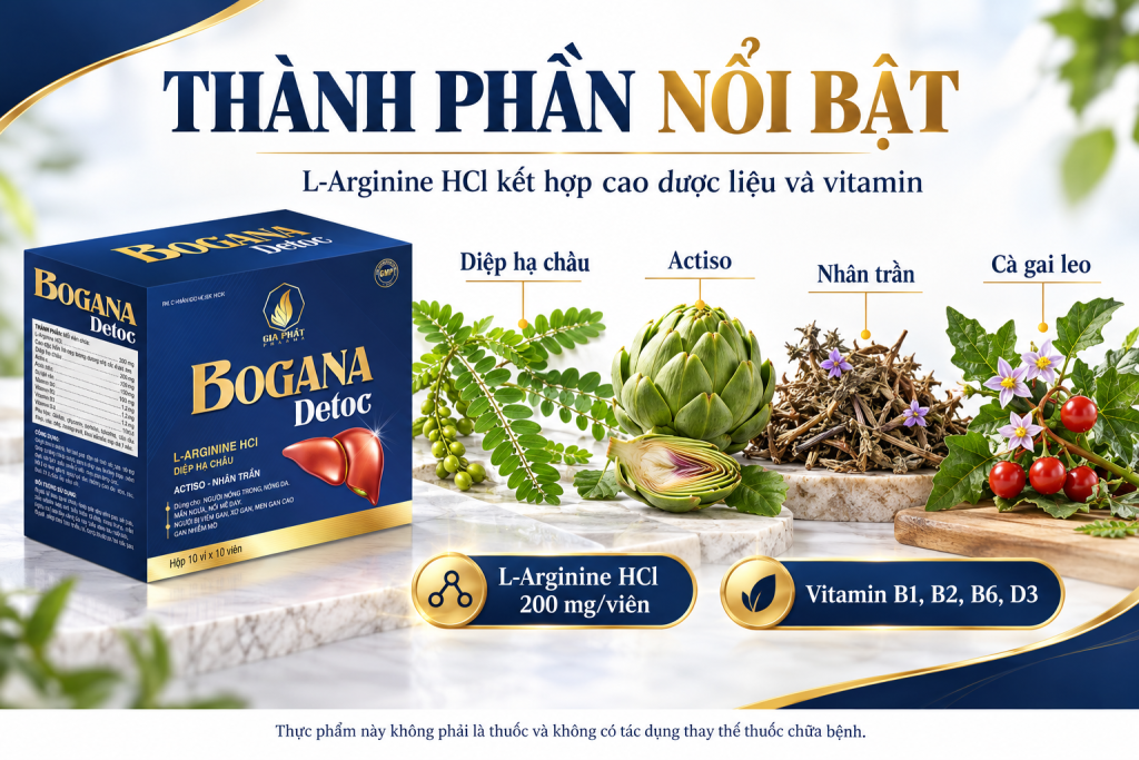 Bogana Detoc Thành phần nổi bật 3