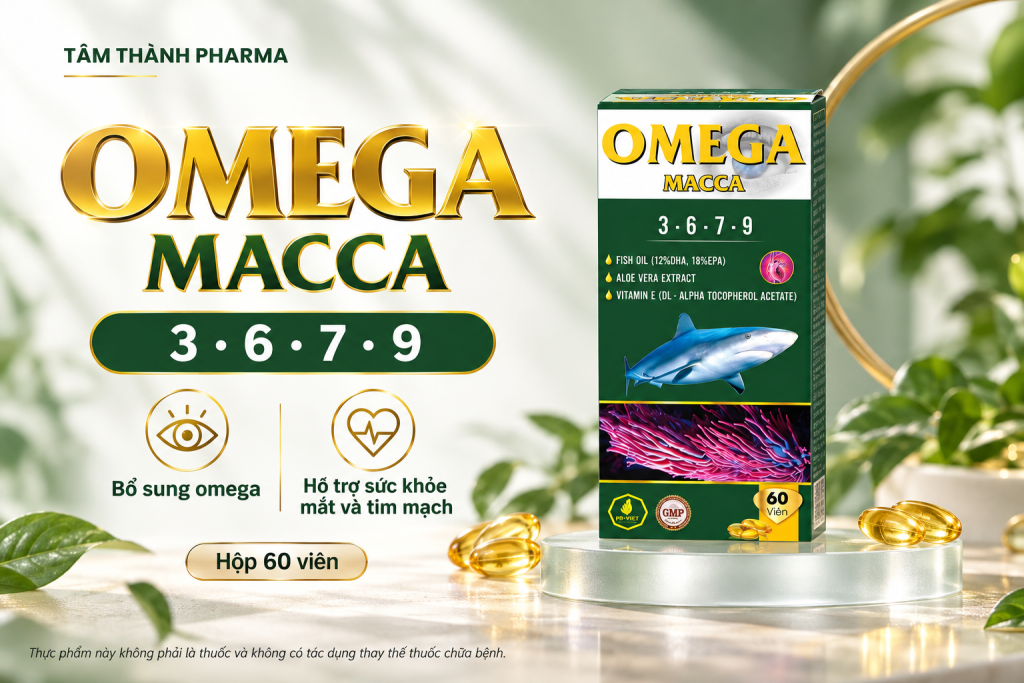 Giới thiệu Omega Macca 3•6•7•9-1 Giới thiệu Omega Macca 3•6•7•9 1