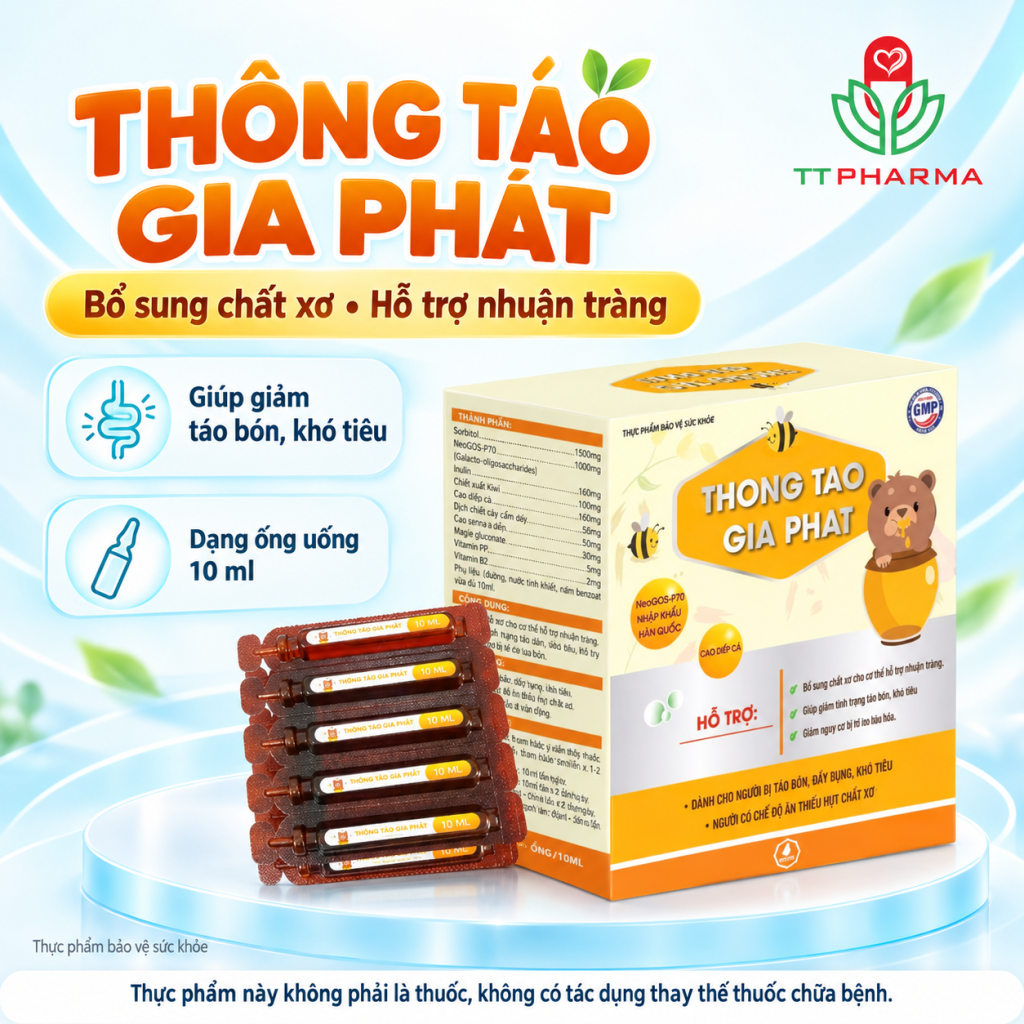 Giới thiệu Thông Táo Gia Phát 1