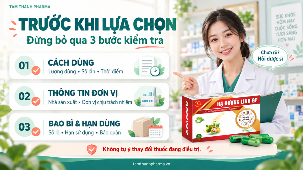 Hạ Đường Linh GP bên dược sĩ 3