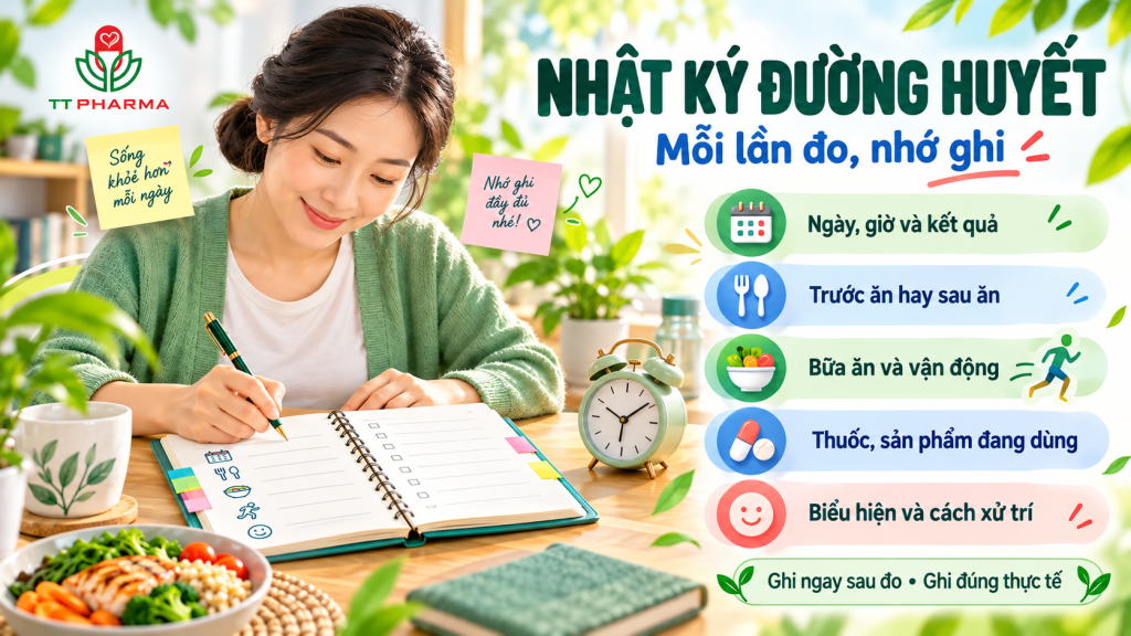 Nhật ký đường huyết sinh động 2