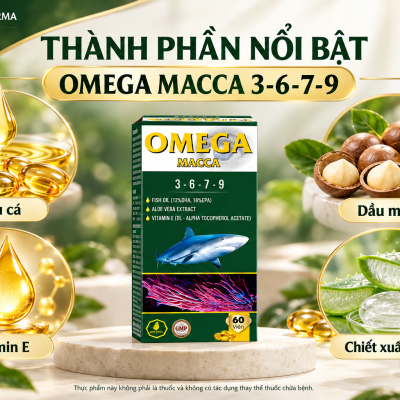 Thành phần nổi bật Omega Macca 3